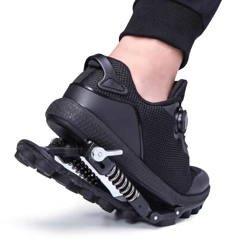 Women'S Shoes - Çelik Yaylı Tel Bağcıklı Mekanik Ayakkabılar,