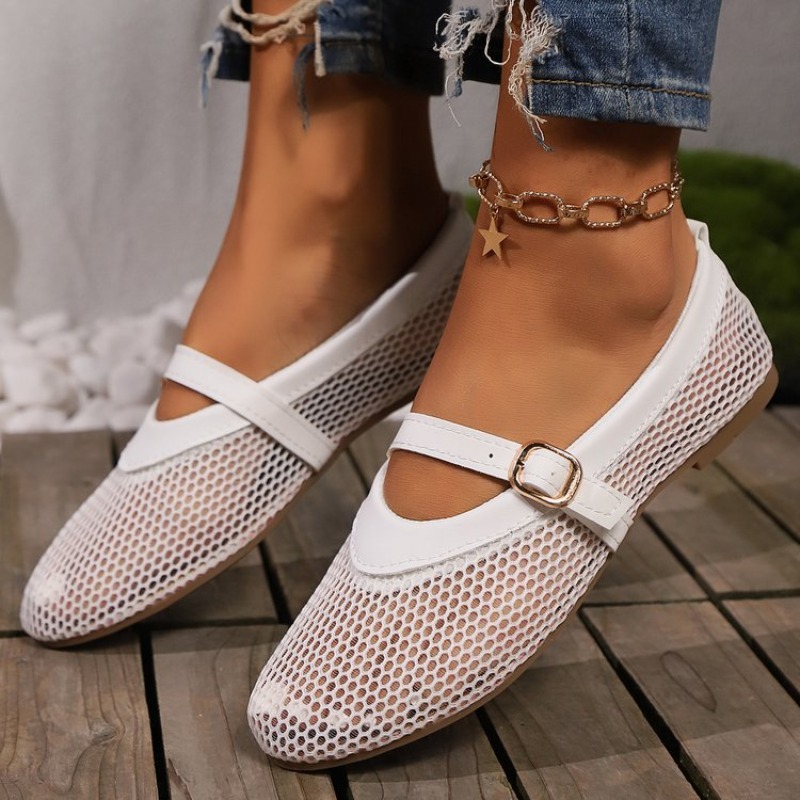 Sandals - Günlük Nefes Alabilen Fileli Kadın Sandaletleri