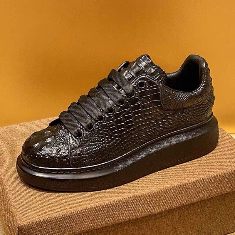 2025 yaz timsah desenli siyah  - Breathable Mesh Athletic Shoes incelemesi ve fiyatı