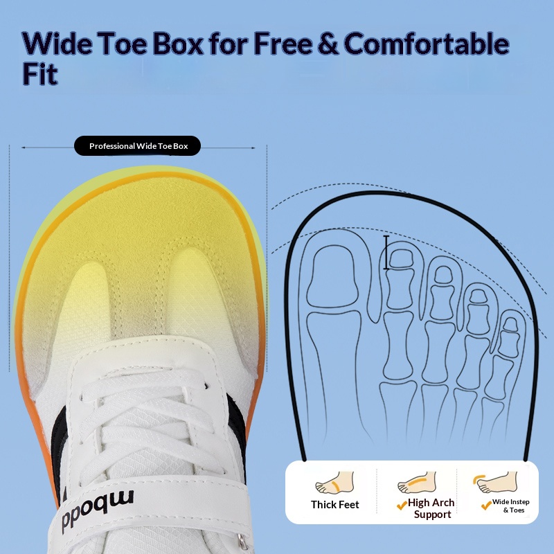 Çocuklar İçin Giymeli, Ayaksız - Wide Toe Box Running Sneakers incelemesi ve fiyatı