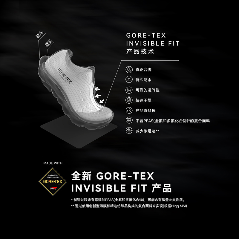KAILAS FUGA BLACK SOLITUDE DU  - Waterproof Goretex Running Shoes incelemesi ve fiyatı