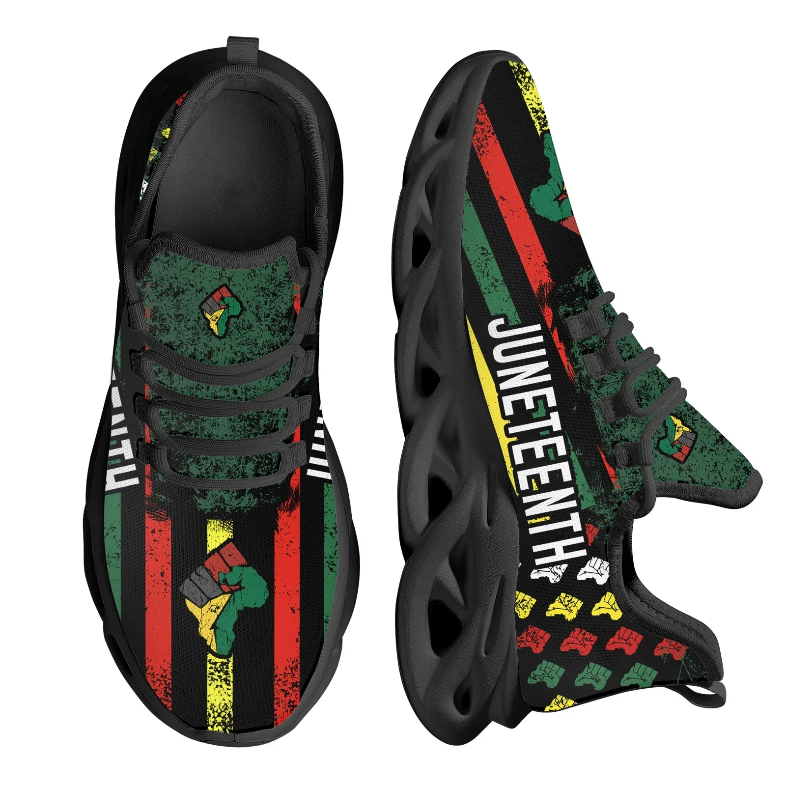 Juneteenth Barış ve Sevgi Bask - Breathable Mesh Athletic Shoes incelemesi ve fiyatı